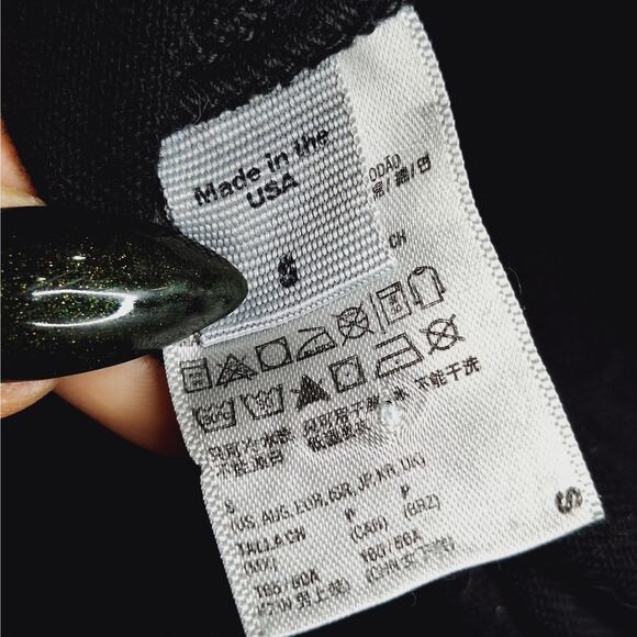 American Apparel Denim Skater Mini Skirt Small USA Fit Flare Short Tumblr Goth - Picture 7 of 13